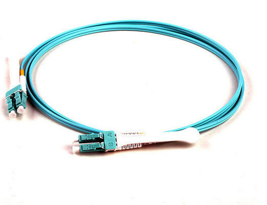 চীন OM3 50/125 এস Sc ফাই ফাইবার প্যাচ কর্ড, 5mtrs পিভিসি একোয়া মাল্টিমোড ফাইবার অপটিক কেবল সরবরাহকারী