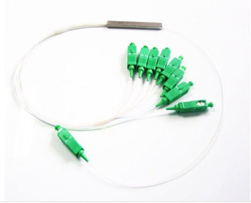 চীন উচ্চ নির্ভরযোগ্যতা মিনি একক মোড ফাইবার Splitter, G657A ফাইবার 1x8 অপটিক্যাল Splitter সরবরাহকারী