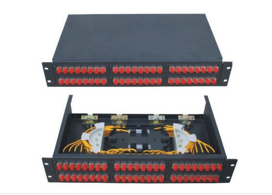 চীন FTTH ODF সিম্পলক্স FBT Coupler 19 ইঞ্চি আকার কোল্ড রোল্ড শীট ইস্পাত শেল সরবরাহকারী
