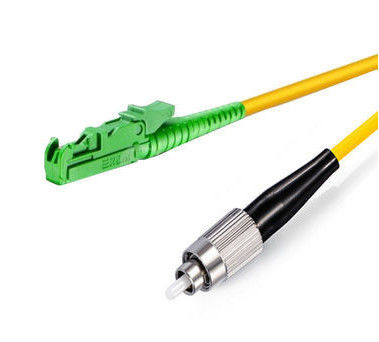 FTTH ফাইবার অপটিক প্যাচ কর্ড FC / UPC - E2000 / APC PVC / LSZH উপাদান সরবরাহকারী