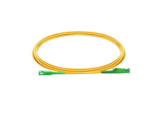 FTTH E2000 ফাইবার অপটিক প্যাচ কর্ড 1 - 3 মি দৈর্ঘ্য 3 ডি পাস পাস টেস্টিং পালিশ সরবরাহকারী