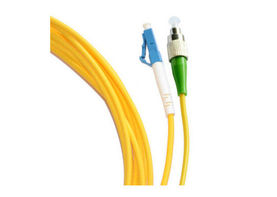 Corning G657 ফাইবার অপটিক প্যাচ কর্ড তারের কাস্টমাইজড দৈর্ঘ্য কম সন্নিবেশ ক্ষতি সরবরাহকারী