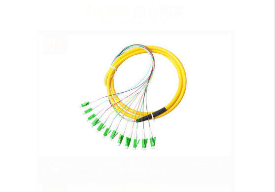 G652 FTTH অপটিক্যাল পিগটাইল, এলসি / এপিসি সংযোগকারী প্রকার একক মোড ফাইবার পিগটেল সরবরাহকারী